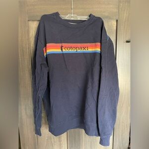 Cotopaxi Multicolor Stripe Crewneck Sweater